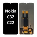 Nokia C32/C22 LCD and Touch Screen Assembly [Black]